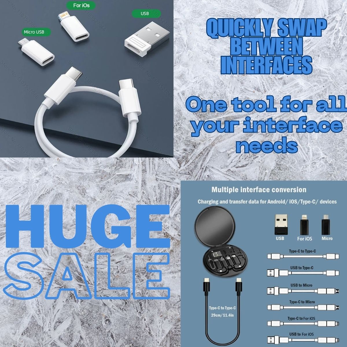 ChargeBridgee 9 in 1 Cable Case