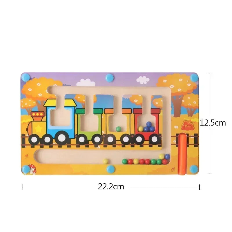 Skill-Building Montessori Magnetic Mazes
