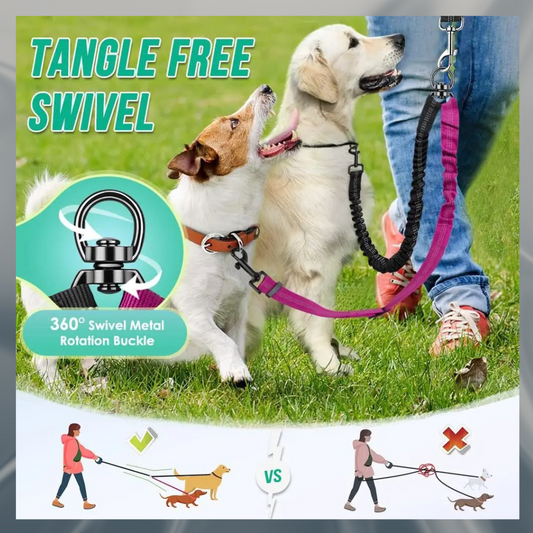 SidebySide Dog Leash – No Tangle
