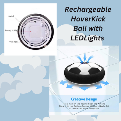 Rechargeable HoverKick Ball with LEDLight
