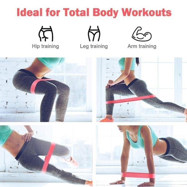 Exercise Sports Elastic Band for Fitness 5 pc set