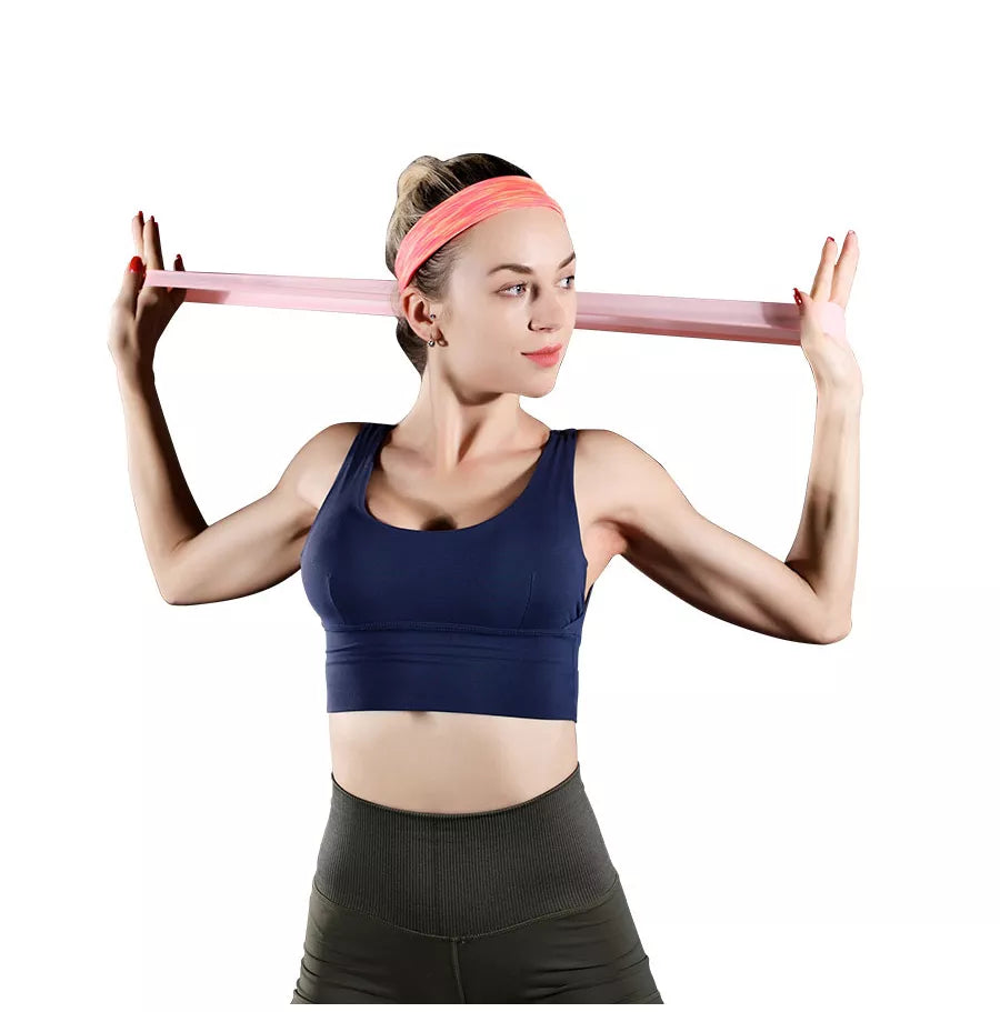 Exercise Sports Elastic Band for Fitness 5 pc set