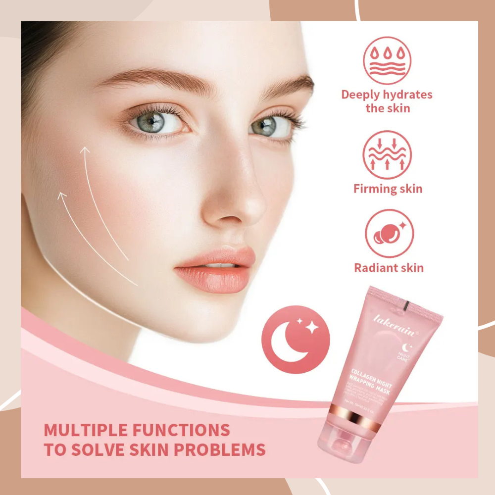 LumiJelly Collagen Wrap - Jelly cream and Overnight peel off Mask
