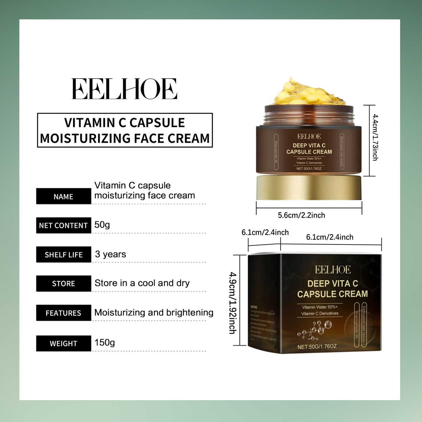 Korean EELHOE MediGlow Capsules Cream