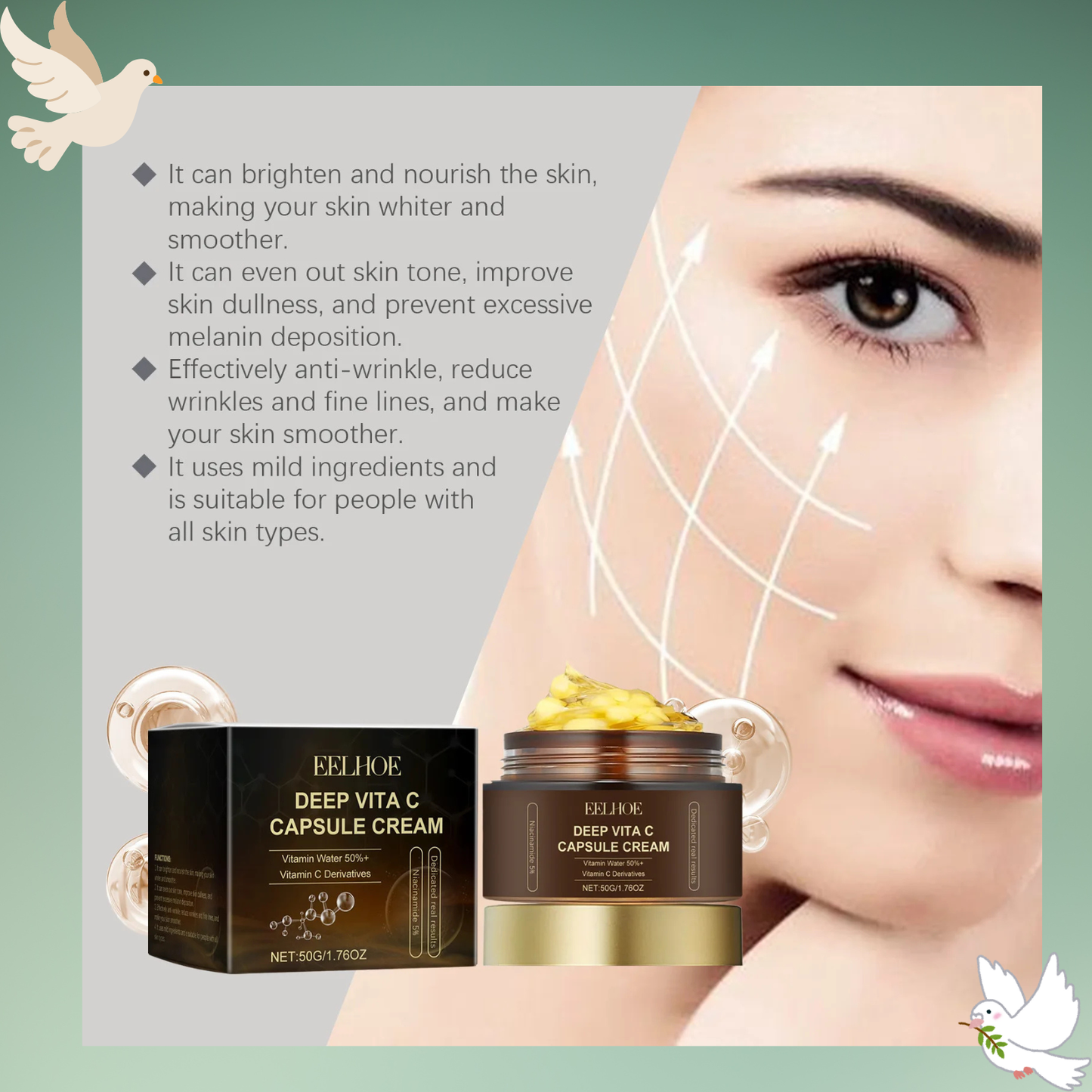 Korean EELHOE MediGlow Capsules Cream