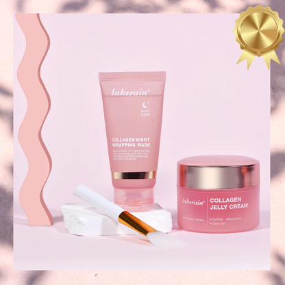 LumiJelly Collagen Wrap - Jelly cream and Overnight peel off Mask