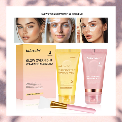 LumiJelly Collagen Wrap - Jelly cream and Overnight peel off Mask