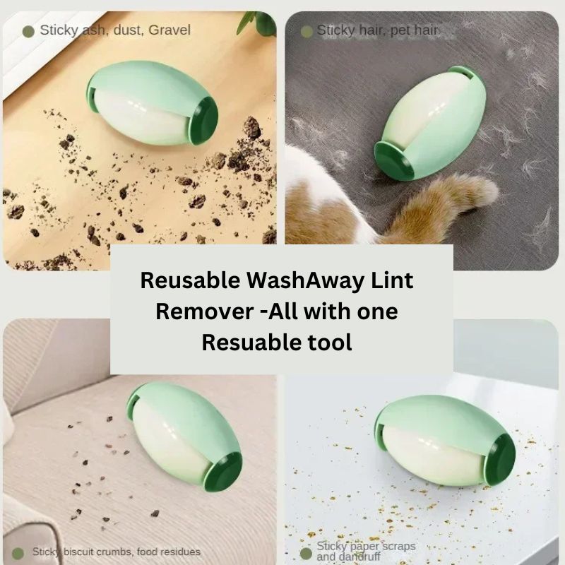 Reusable WashAway Lint Remover